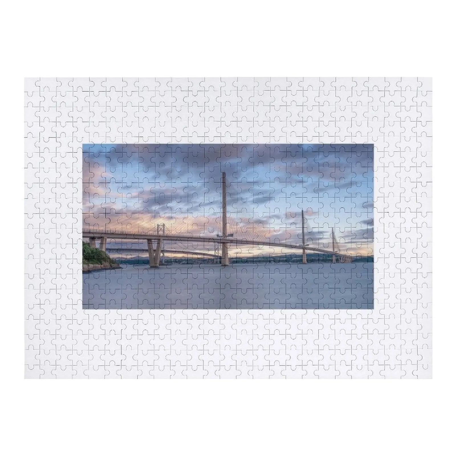 

Queensferry Crossing Panorama Jigsaw Puzzle Personalised Toys Baby Wooden Personalized Kids Gifts Wooden Adults Puzzle