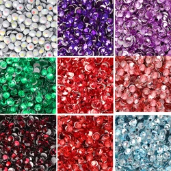 New color SS6-SS30 Glass Non-Hotfix High Quality Rhinestones Flatback Decor Glitter Stones Nail Art Accessories DIY Decoration
