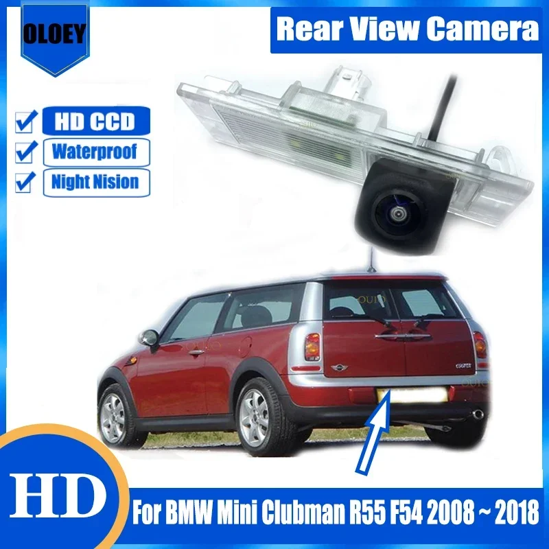 HD Rear Camera For BMW Mini Clubman R55 F54 2008 ~ 2018 Night Vision/Waterproof Backup Parking Reversing Camera Rear View Camera