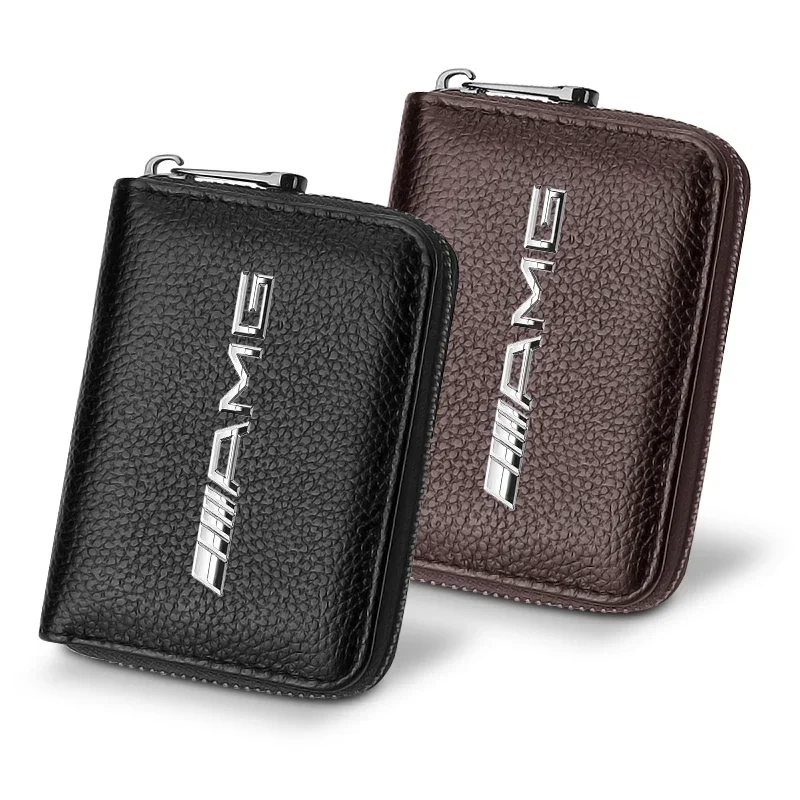 Driver License Holder Card Bag Driving ID Passport Card Wallet Stickers For Mercedes Benz W247 W212 W213 W205 AMG W177 V177 W176