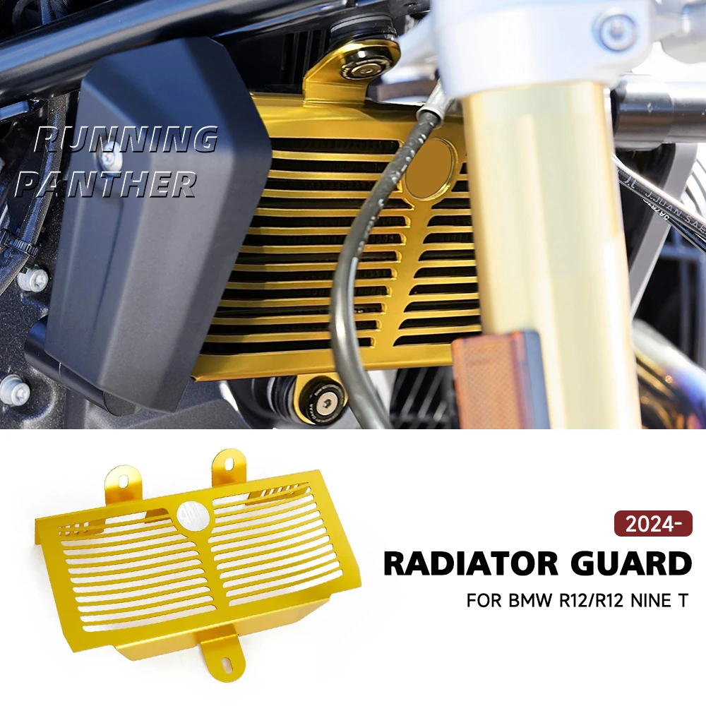 

Решетка радиатора мотоцикла, защитная крышка, защита масляного радиатора, аксессуары для BMW R12 NineT 2024 2025 2026