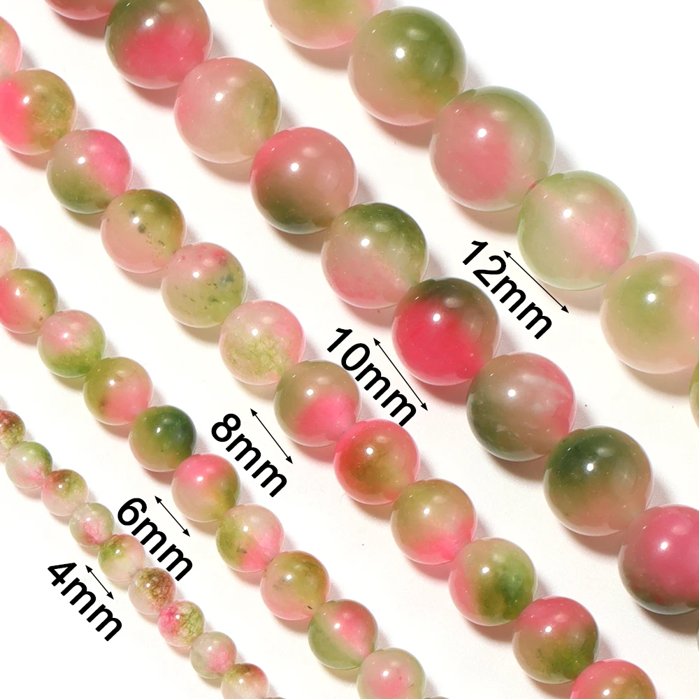 4/6/8/10/12mm Natural Peach Ja - đánh giá và giá Jewelry Making Gemstones