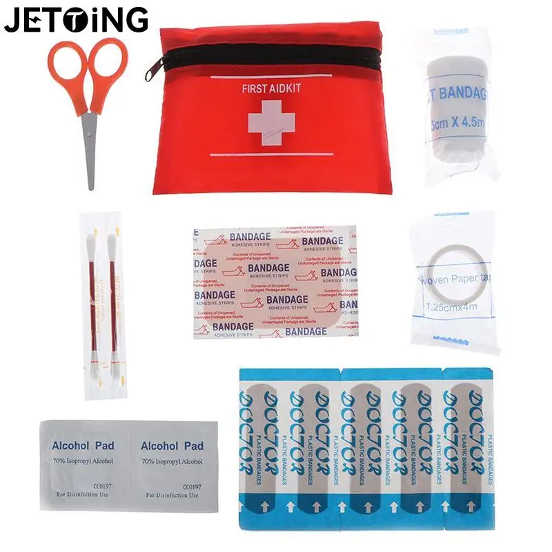 Portable Outdoor Waterproof Person Or Family First Aid Kit For Emergency Survival Medical Treatment In Travel Camping Hiking