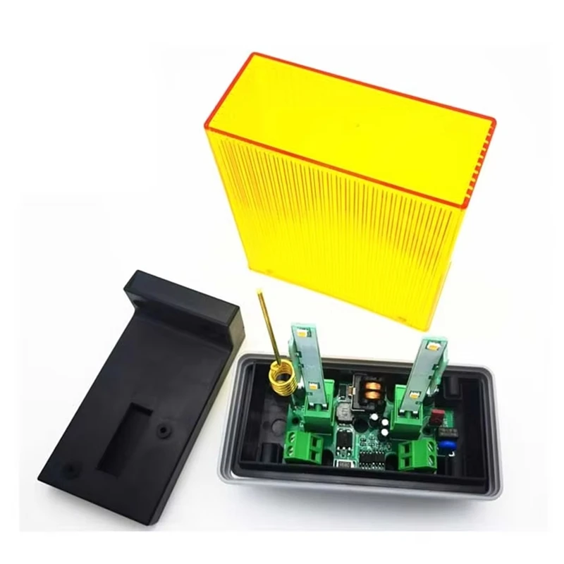 Luz intermitente de protección de seguridad para alarma de luz de puerta 12V-265V AC/DC