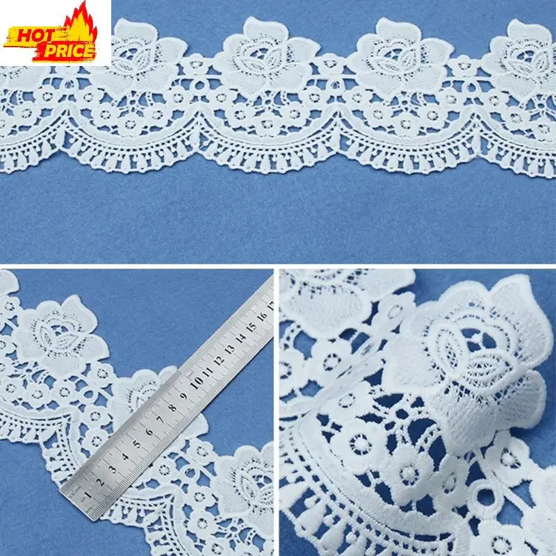 Spitzenband Home Furnier (10 Meter) Weißes Spitzenband Hochzeitsdekoration