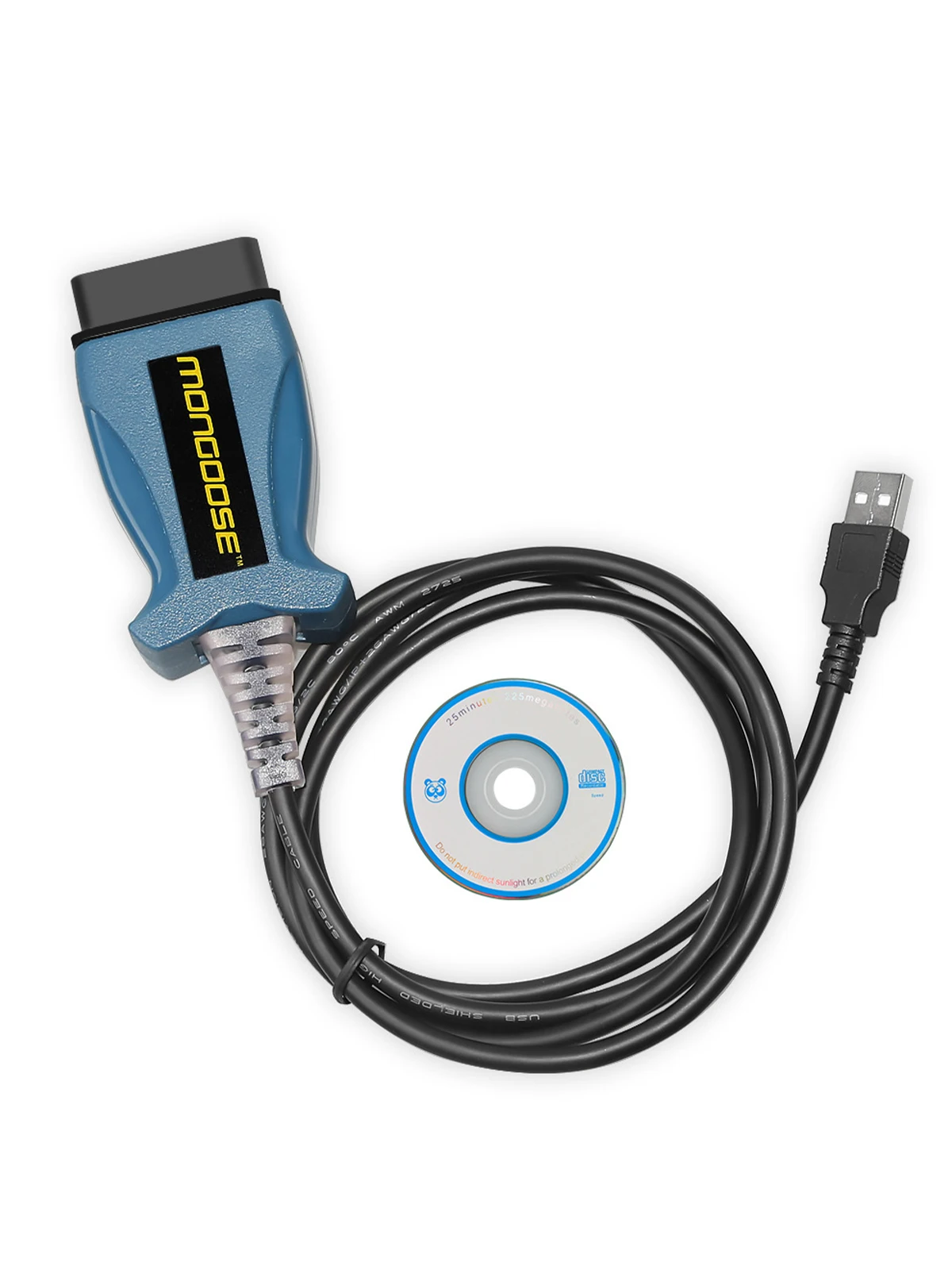 Mongoose SDD Pro V165 dla programatora JLR OBDII do Land Rovera/Jaguara 2005-2017, interfejs SDD V165 J2534, narzędzie diagnostyczne OBD2 — 2