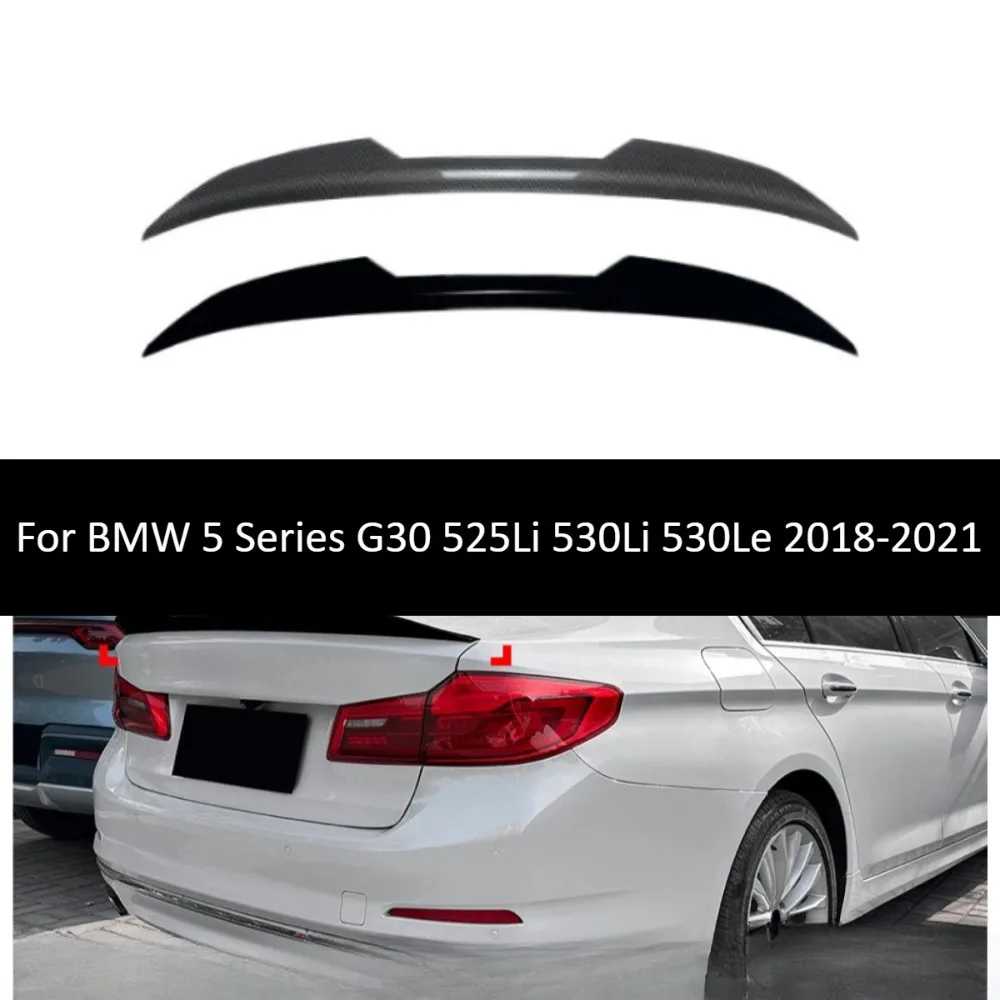 Rear Trunk Spoiler For BMW 5 Series G30 2018-2023 PSM Style Rear Wing Exterior Styling Body Kit Auto Accessory Upgrade Trim Part