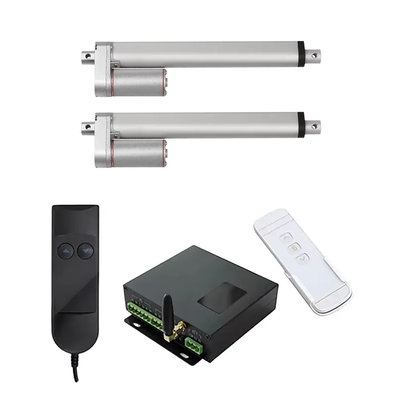 900N 12V 24V Linear Actuator with Dual Motor Synchronous Control Kit for Heavy Duty Lifting Applications Industrial