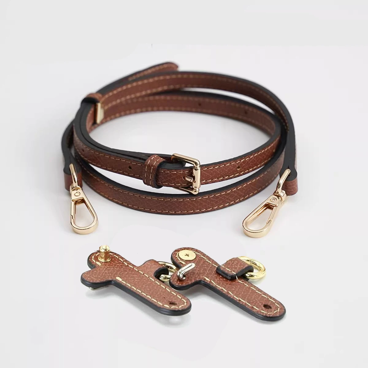 Kit de bandoulière en cuir pour mini sac, compatible avec le mini sac Longchamp