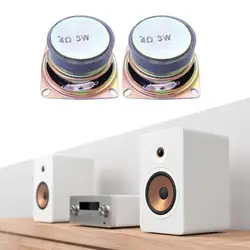 Altoparlanti Audio da 4 Ohm 15W altoparlante Audio a gamma completa Mini altoparlante teatro amplificatore a bassa frequenza fai da te cassa del suono altoparlante musicale