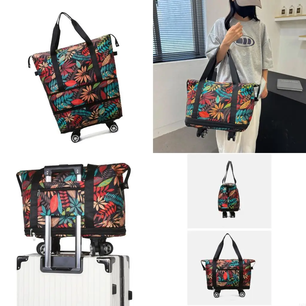 

Large Capacity Expandable Water Resistant Luggage Bag For Long Trip And Business Travel 547A