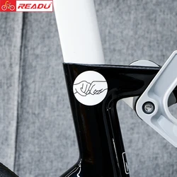 READU Road Bike Frame Sticker Top Tube Sticker Bicycle Decals Decorative Frame Stickers Concealer sticker Bike Decal 1pair