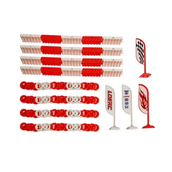 Race track fence border scene parts DIY Decorations accessories for mini RC remote control car