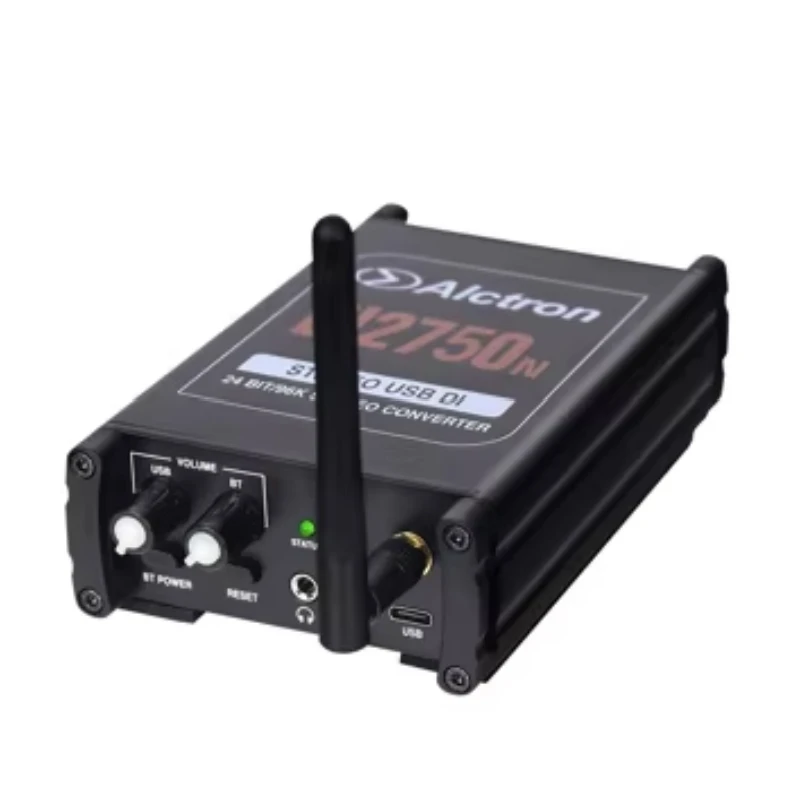 Alctron DI2750N ستيريو USB DI Active Box بلوتوث نقل عالي السرعة مع حماية عزل الكمبيوتر للحد من الضوضاء