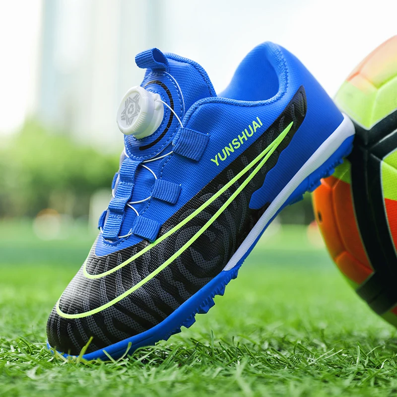 Childrens Football Shoes High-quality Turf Training Outdoor Sports Fast Soccer Tennis Luxury Knob 2024 New Soccer Shoes for Kids