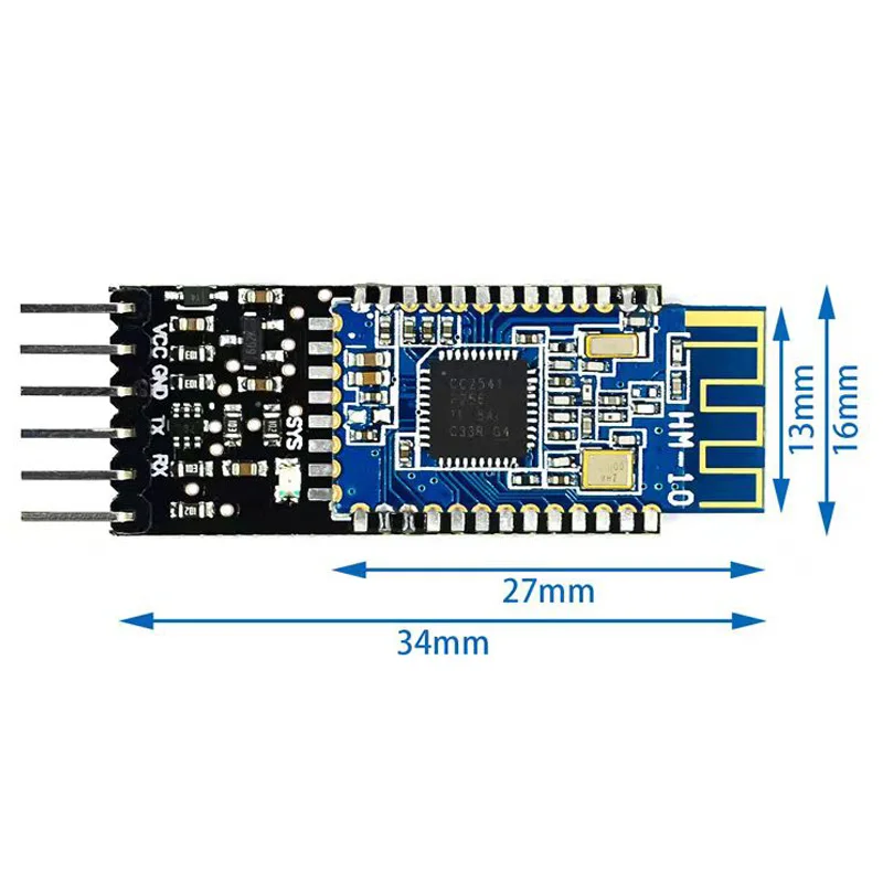 HM-10 Serial Transparente Bluetooth 4.0 Módulo Bluetooth Serial com Mudança de Nível Lógico (Neutro)