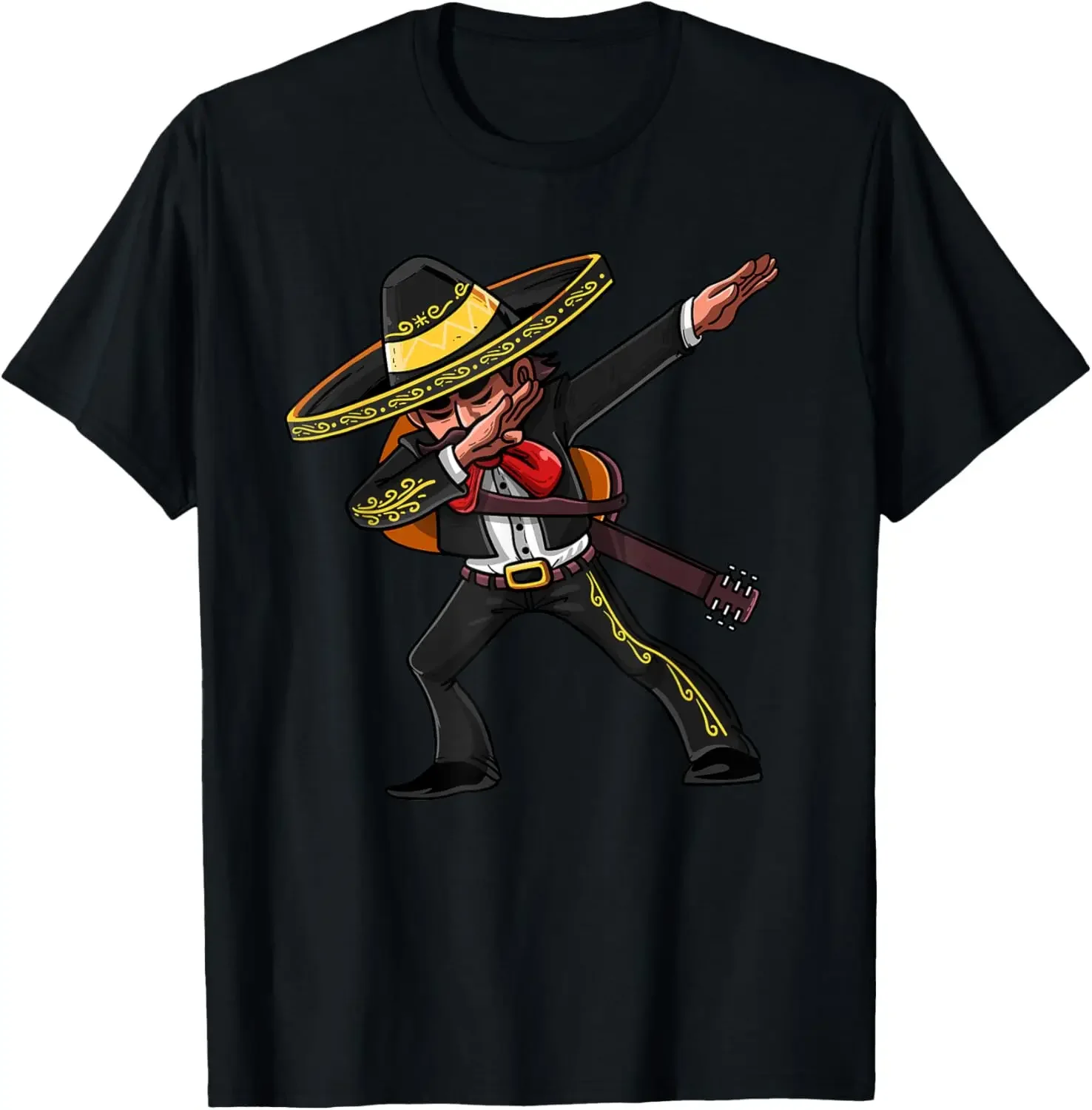 

Dabbing Mexican Mariachi | Cinco De Mayo Costume Tee T-Shirt