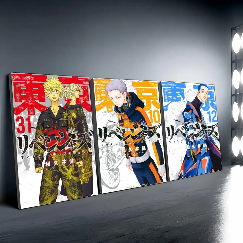 Tokyo Revengers Poster Vintage Wall Art Aesthetic Room Decor Print Living Room Bedroom Home Decoration