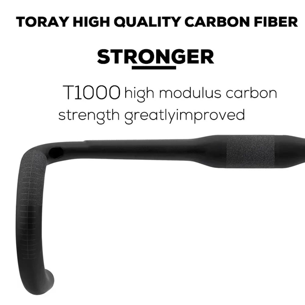 2024 Style Roval Rapide T1000 Carbon Fiber Road Handlebar 31.8MM 380/400/420/440MM DI2 EPS Flare 2 Degree Cockpit Bicycle Parts