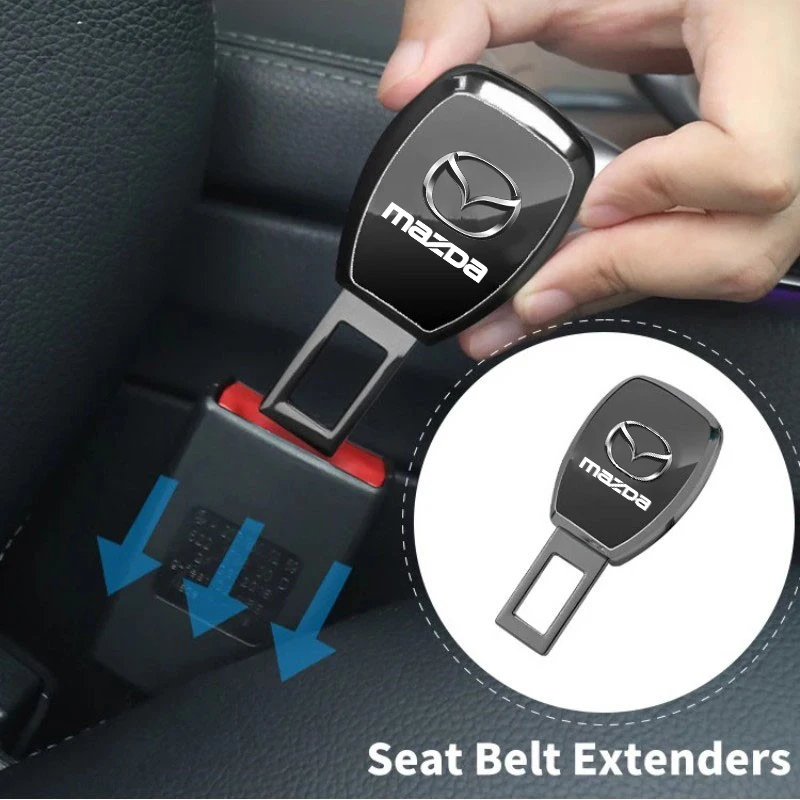 

Car Seat Belt Clip Extender Safety Seatbelt Lock Buckle Plug For Mazda 3 6 Atenza Protege Cx9 Cx7 Cx5 Rx8 Rx7 Mx5 Speed Axela