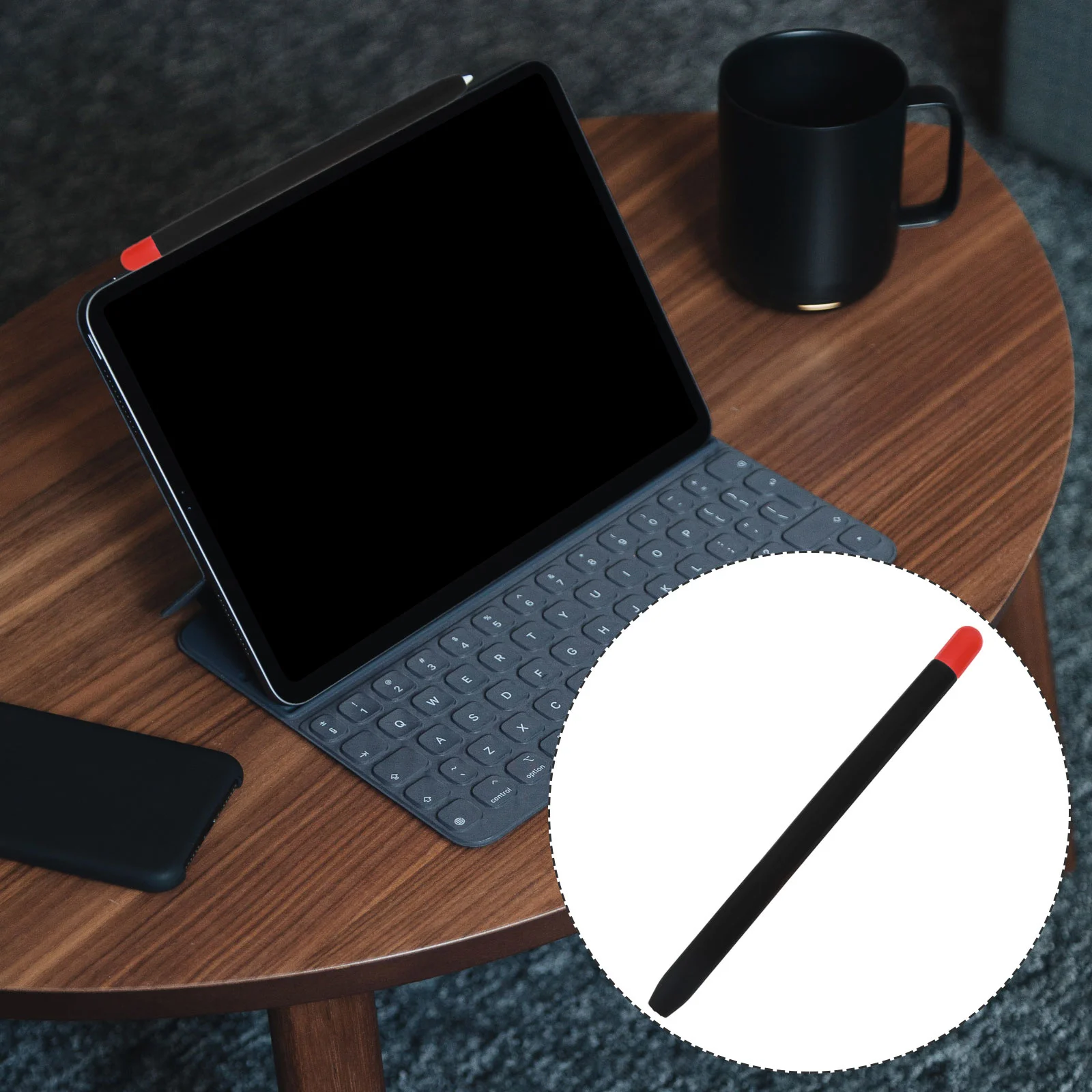 

Anti Scratch Silicone Stylus Pen Case Cover for Pencil 2 Secure Fit Non Slip Surface Ideal Gift Stylus Pen Protector