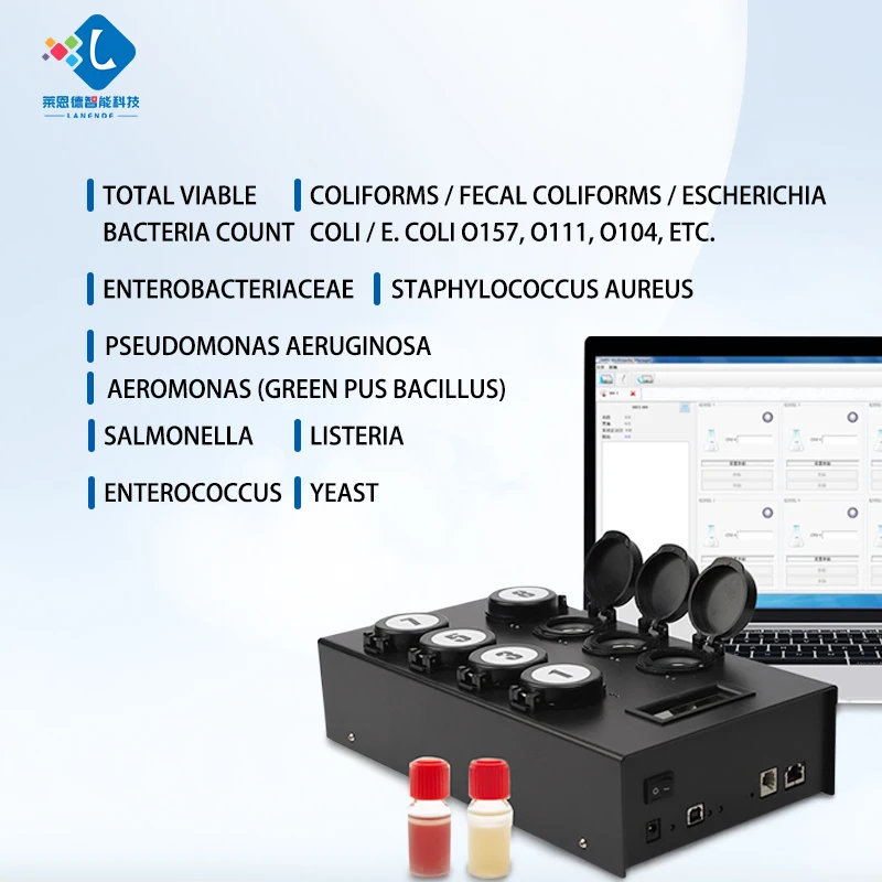 Rapid Microbial Detection Escherichia Coli Tester Water Quality E. Coli Detection System Rapid Microorganism Testing Equipment