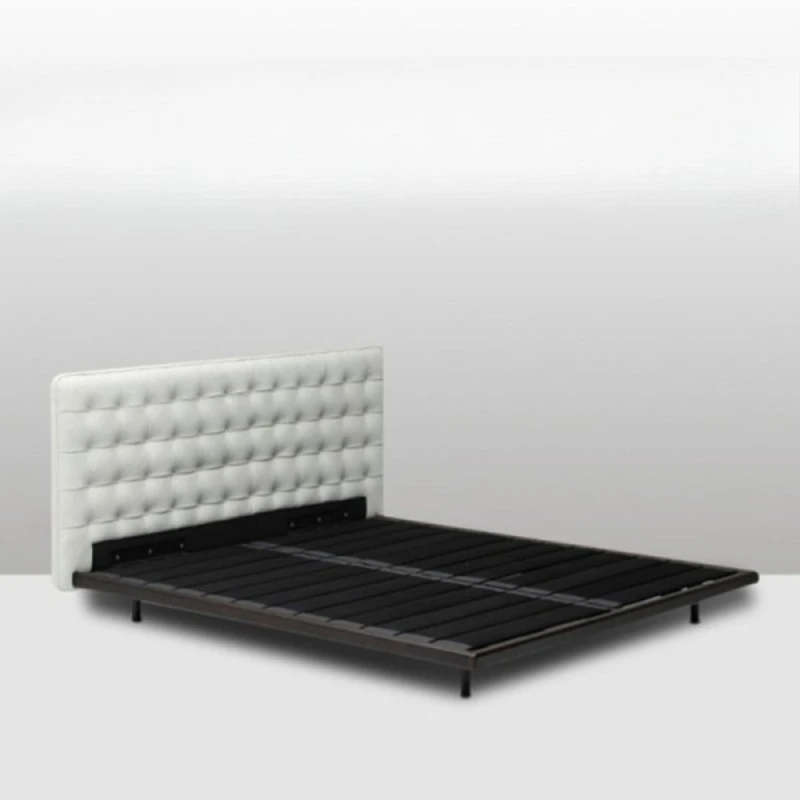 Pull-up bed [Full, frosted leather] [Silent ribs]