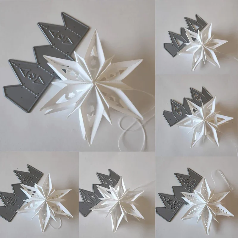 Piggy Craft metal cutting dies cut die mold New Various Folded Flowers Scrapbook paper craft mold blade punch stencils