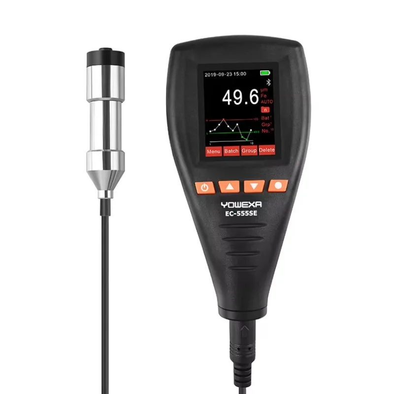 EC-555SE Iron and Non-ferrous Metals Thickness Measure Digital Paint Meters Car Coating Thickness Gauges