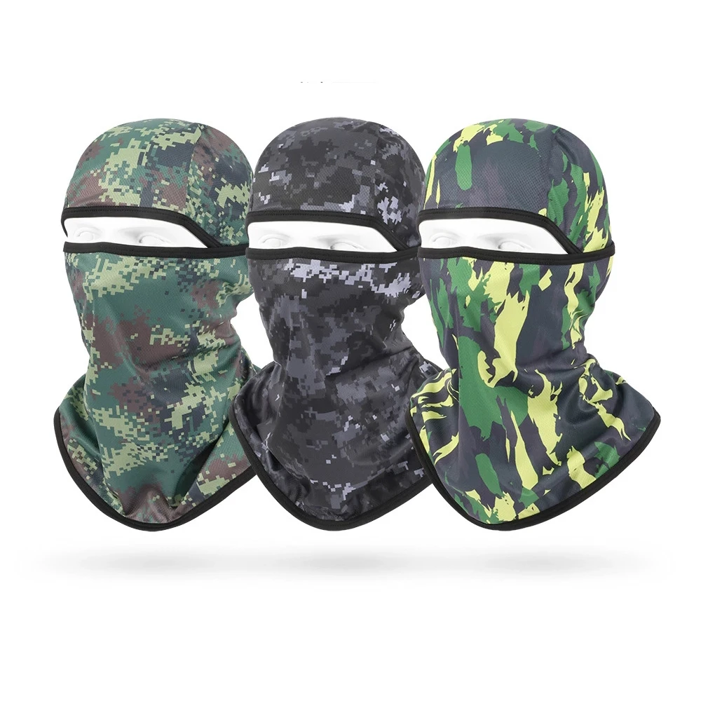 

Tactical Headwear Camouflage Head Cover Men Women Outdoor Hiking Hunting Fishing Cycling Balaclava Motorcycle Helmet Caps Mask