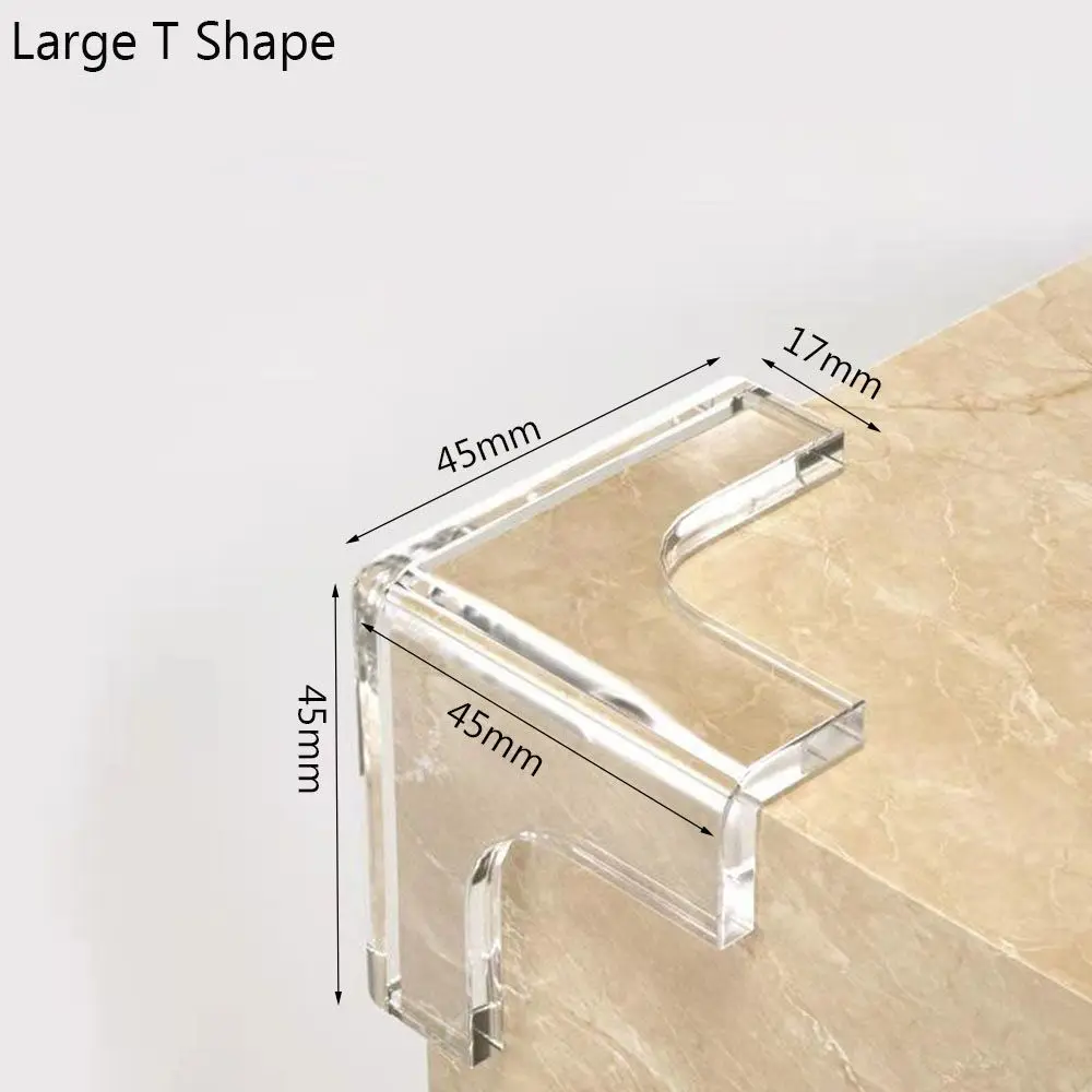 4Pcs Children Safety Silicon  Security Corner Guards Edge Protection Table Corner Protector Anticollision Strip