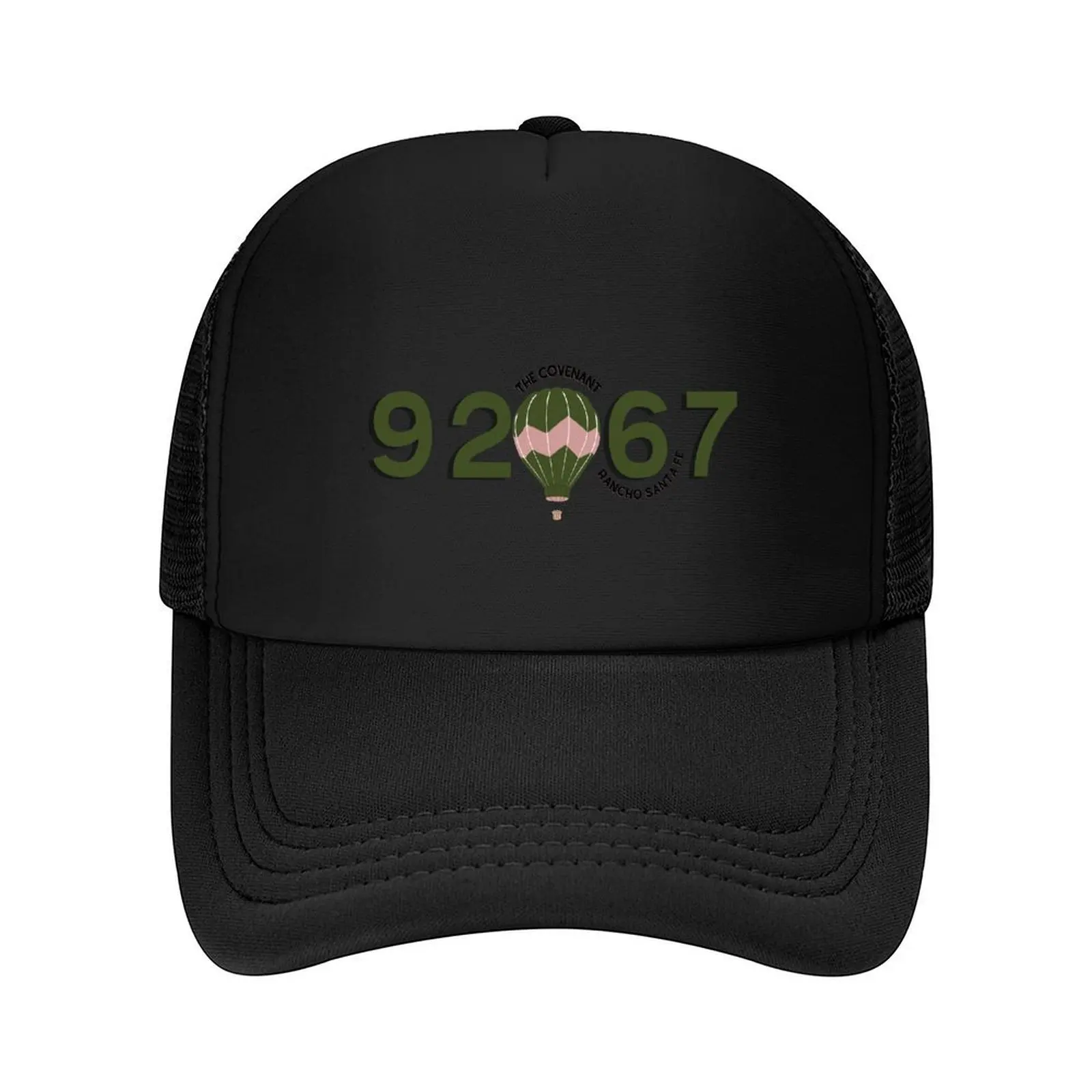 

92067 The Covenant Rancho Santa Fe San Diego Design Baseball Cap hard hat hiking hat Vintage Women's Beach Men's