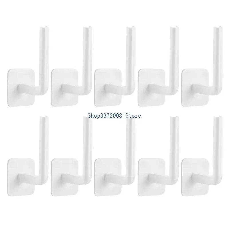  Multipurpose Strong Hook Plastic Baseball Caps Holders L-Shape Hat Hangers Strong Adhesive Hat Racks Organizers