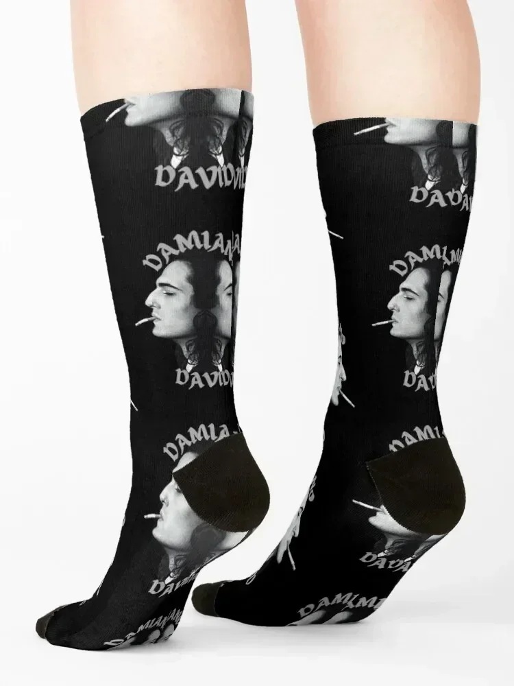 Damiano David Socks christmass gift Stockings compression sheer designer Socks Ladies Men's