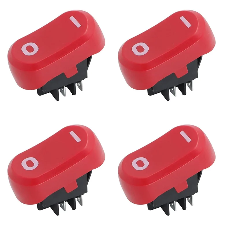 A86I-4Pcs botão interruptor de energia elétrica à prova dwaterproof água fácil instalação interruptor substituir acessórios aspirador pó