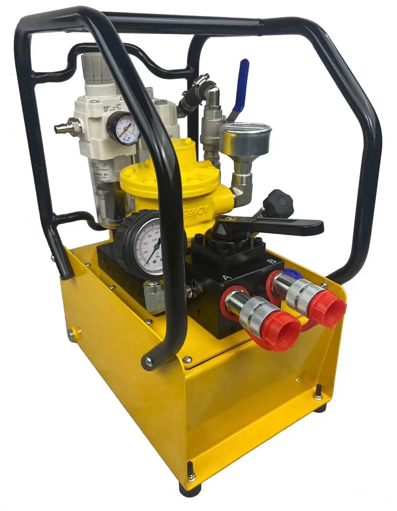 -700 700bar 10000psi Pneumatic Air Hydraulic Power Unit Power Station Hydraulic Pump For Hydraulic Cylinder
