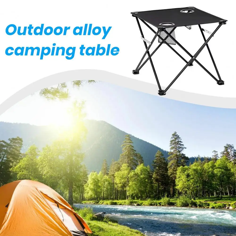 

Portable Outdoor Folding Table Lightweight Wilderness Table Tourism Wilderness Camping BBQ Cloth Table Fishing Tables