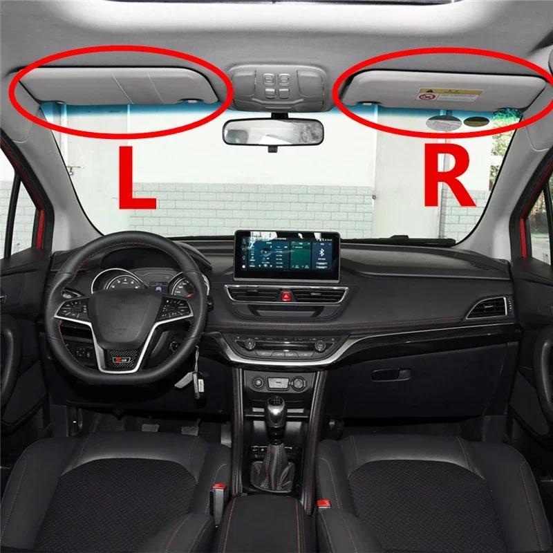 JAC Refine S3 2014 2015 2016 2017 2018 2019 2020 2021 메이크업 거울이 있는 자동차 전면 햇빛가리개 쉴드 커버