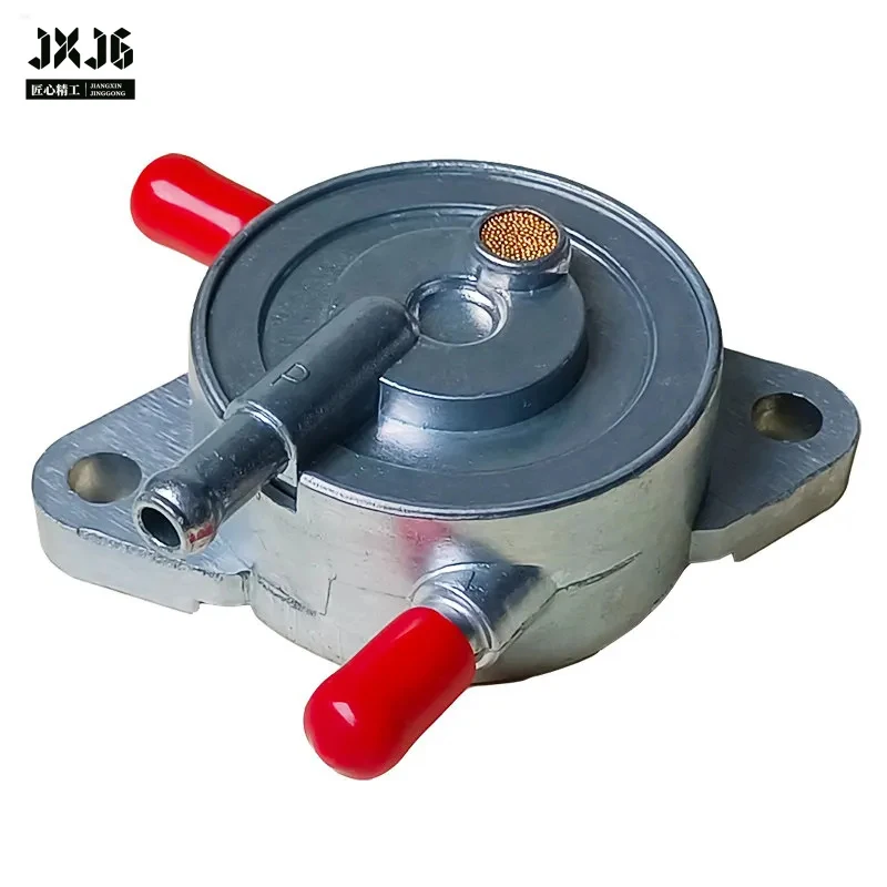 XMSJ Vacuum Negative Pressure Fuel Pump for 10KW Double Cylinder Generator, Fit Honda GX620 GX630 GX670 GX690 Lifan 2V78 V-Twin