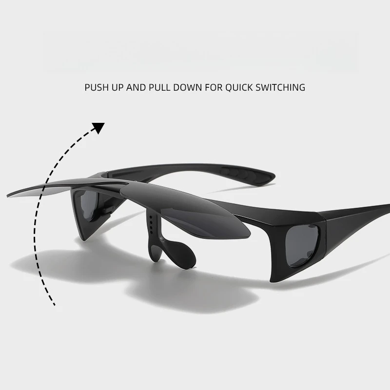 

Myopia Glasses Special Flip Cover Set of Sunglasses Male Outdoor Sports Cycling Sunglasses Brand Designer Popular Eyeglasses