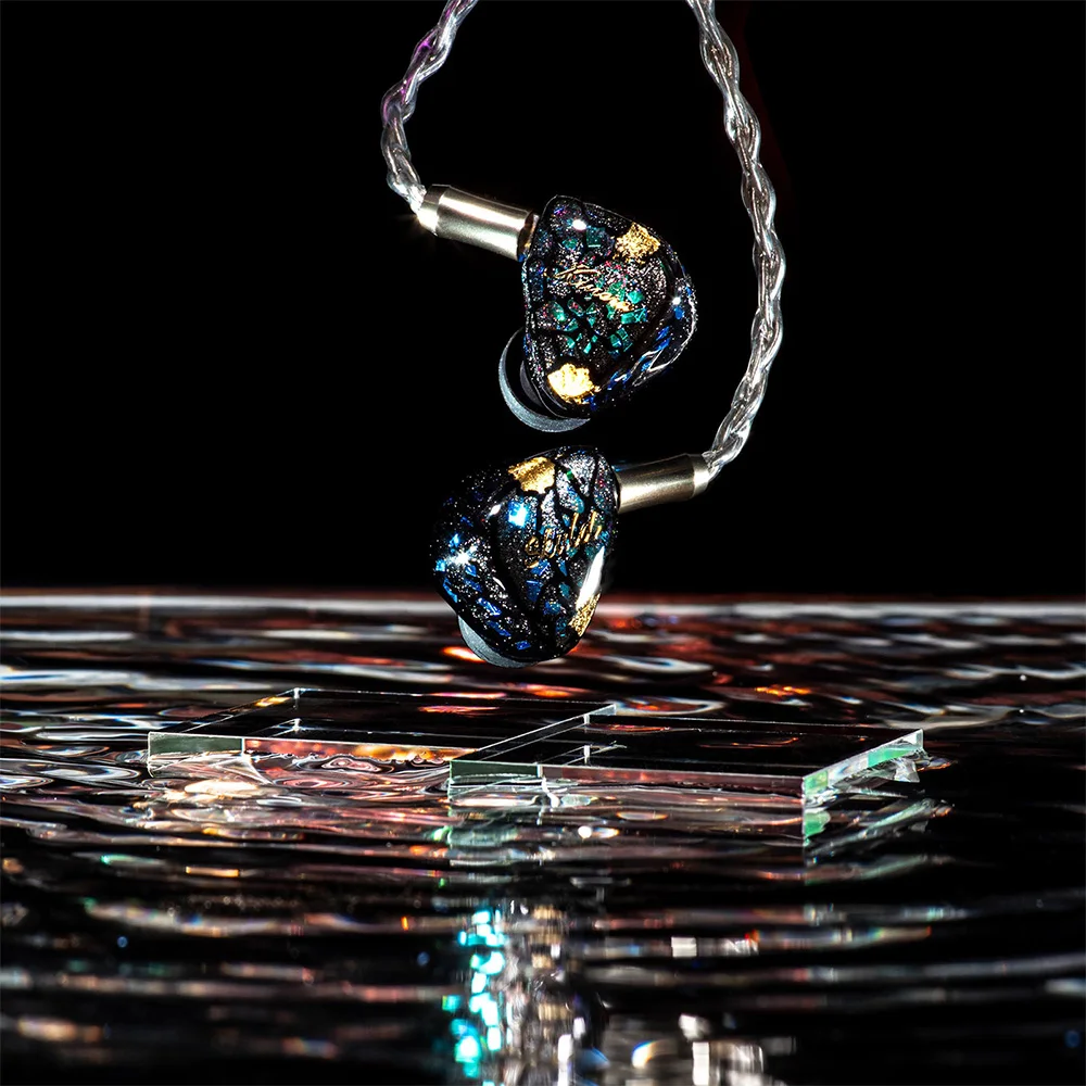 Kinera Skuld Wired Hifi Best In Ear IEMs Earphone Knowles Premium 5BA Driver Monitor with Detachable 2pin Balanced 4.4mm Cable