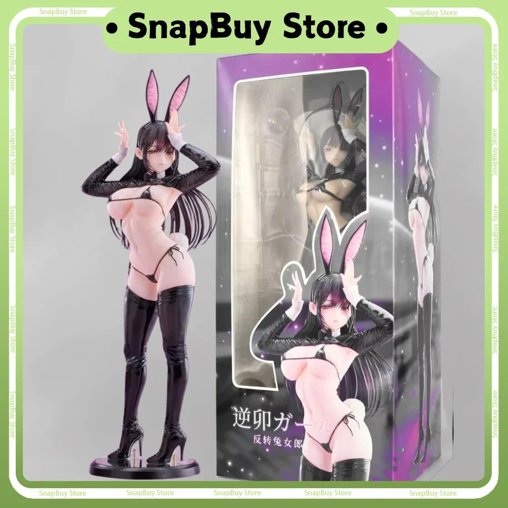 

25CM Party Look Figure Inverse Sexy Girl Anime Bunny Girl Action Figure PVC Statue Adult Collectible Ornament Model Doll Toy