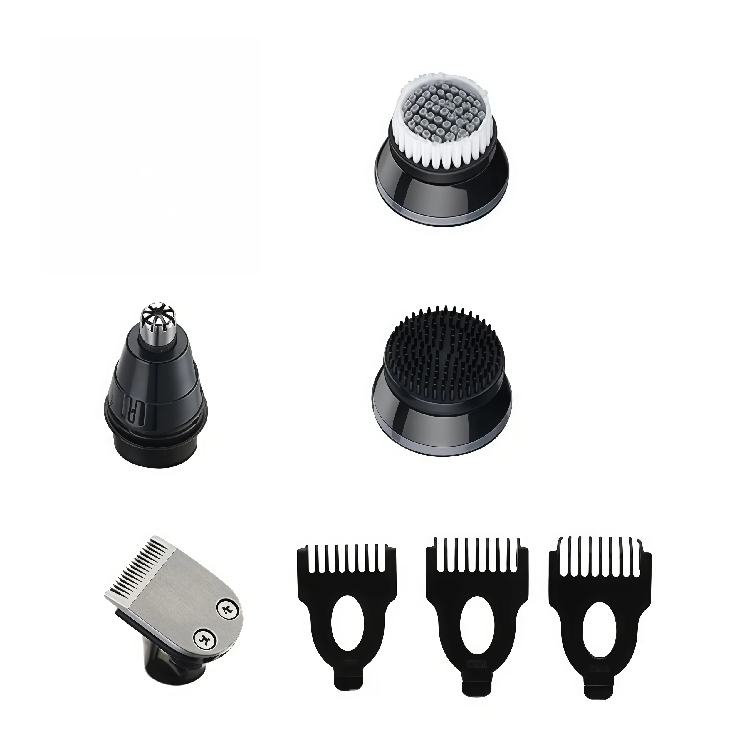 Replaceable  Floating Electric Shaver Head Spare Nose Trimmer Hair Clipper And Facial Cleaning Massage Head ﻿