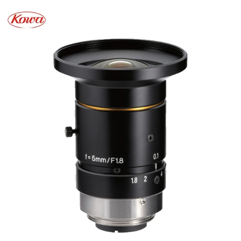 KOWA Industrial Prime Lenses LM5JC10M Megapixel JC10M Lens Series Feature Kowa'S Wideband Coating And Floating Mechanism Design