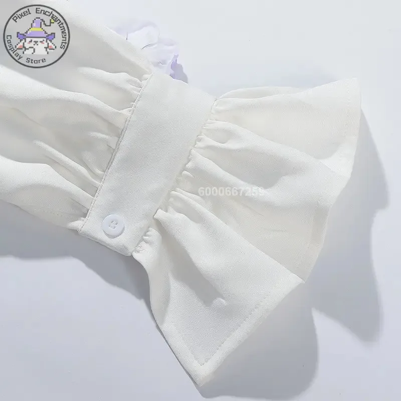 CyGame Love and Deepspace Aster 코스프레 의상 남성용 목걸이가 달린 인기 롤 플레잉 화이트 스커트 Comic Con Party Clothes