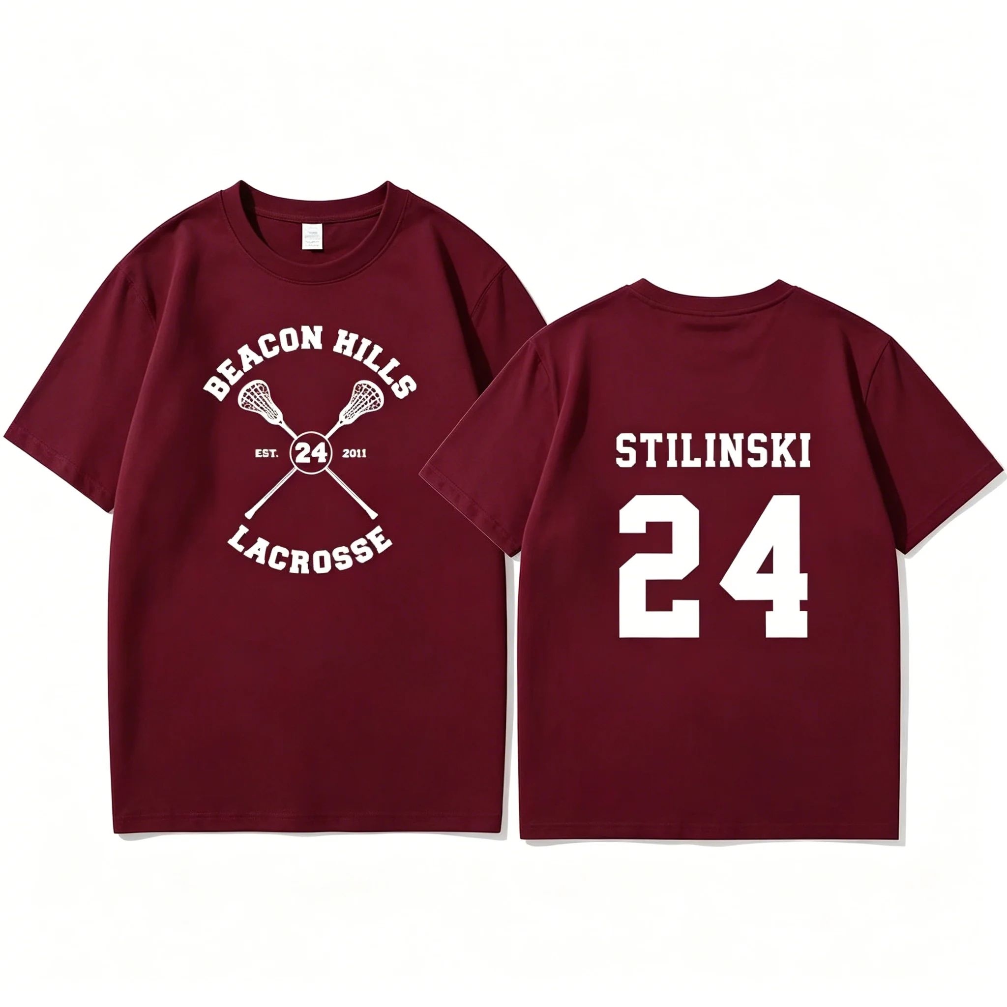 Sudadera con Capucha Teen Wolf Beacon Hills Stilinski 24 Lahey McCall, Camiseta de la Serie de TV, Camiseta Hip Hop, Ropa Urbana