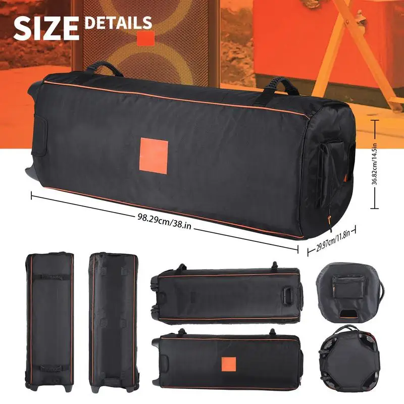 Imagem -05 - Jbl Party Box-bolsa de Transporte para Viagens ao ar Livre 1000 Original Bluetooth Speaker Bolsa Bolsa de Armazenamento para Camping Speaker Acessórios