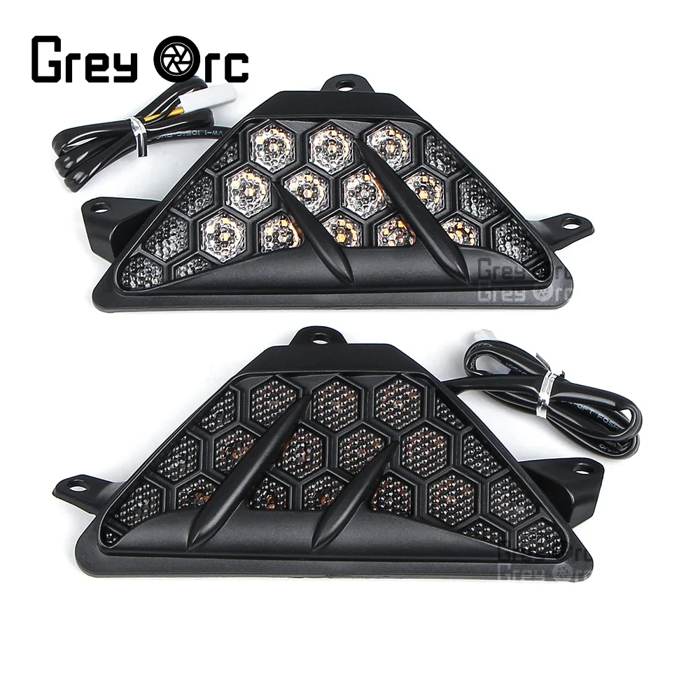 

For Kawasaki NINJA 300 250 NINJA400 650 1000 SX ZX6R ZX25R Z1000SX ER6F EX650 LED Turn Signal Indicator Light Lamp Flasher