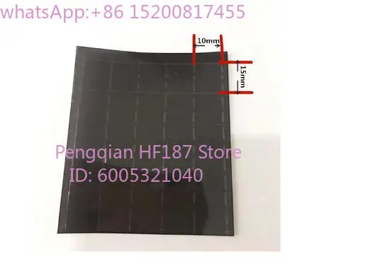 1pcs   Infrared Filter Film Visible Cut-off Filter Infrared Light Penetrates Through Film Belt Backing Glue