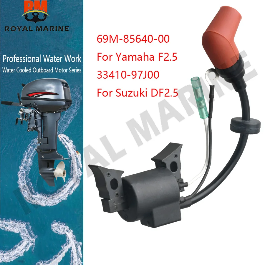 

69M-85640-00 33410-97J00 T.C.I. Unit Assy Fit Outbaord Motor For Yamaha F2.5 For Suzuki DF2.5 4T 2.5hp 69M-85640 33410-97J00-000